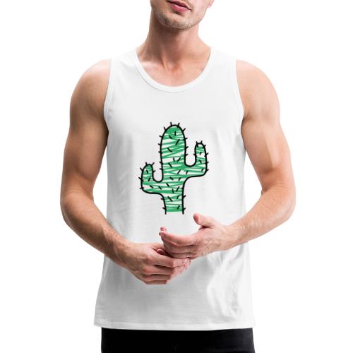 Kaktus sehr stachelig - Männer Premium Tank Top
