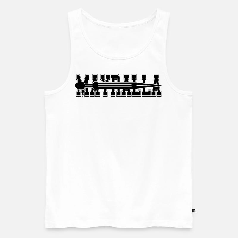 MAYRALLA - Männer Premium Bio Tank Top - Weiß
