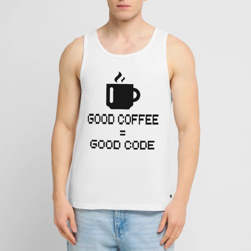 Programmer - Coder - Hacker - IT Men's Premium Organic Tank Top