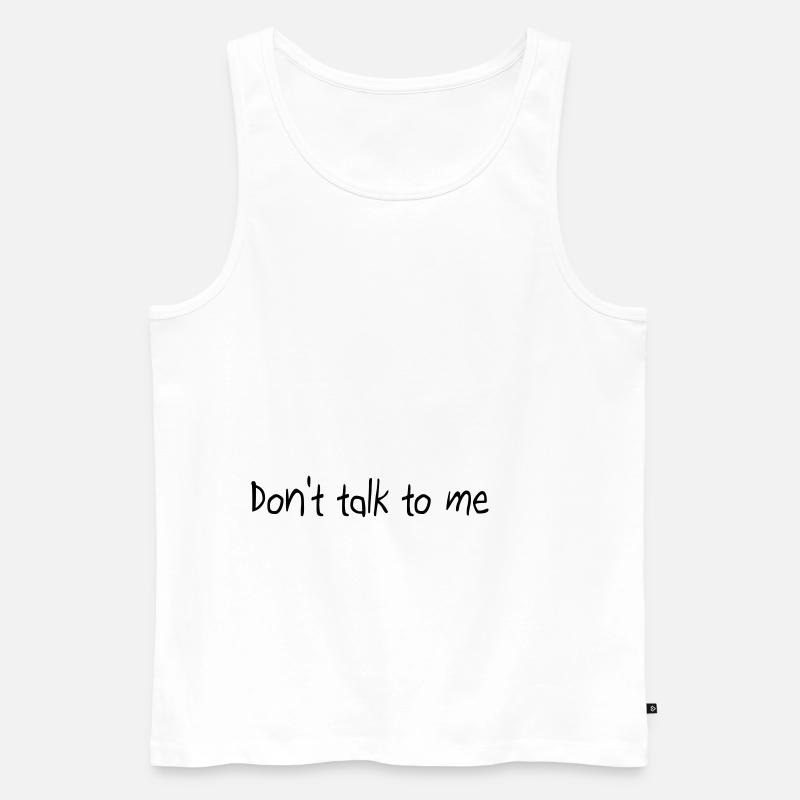 Morgen - Männer Premium Bio Tank Top - Weiß