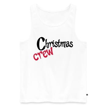 Christmas - Men's Premium Organic Tank Top - white - Front - Michal (187cm)