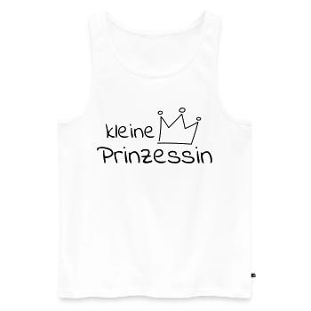 Petite princesse - Débardeur bio Premium Homme - blanc - Devant - Michal (187cm)