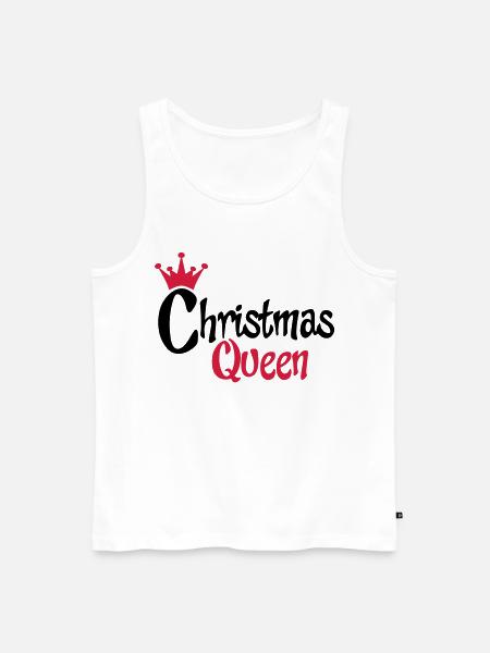 christmas - Men's Premium Organic Tank Top - white