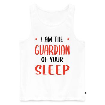 Anästhesie Anästhesist Spruch Narkose Geschenk - Männer Premium Bio Tank Top - Weiß - Vorne - AI Model Male 178 light (178cm)
