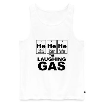 Funny Chemistry Quote Gift For Chemical Engineers - Men's Premium Organic Tank Top - white - Front - AI Model Male 178 light (178cm)