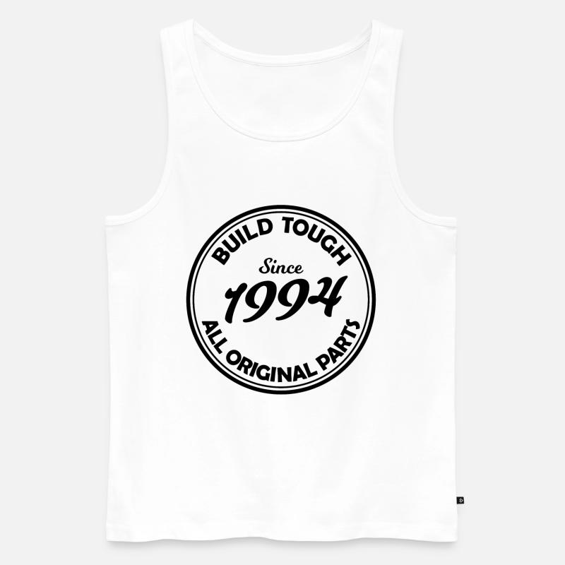 Geboren in 1994 - Männer Premium Bio Tank Top - Weiß