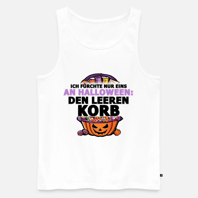 Halloween Edition by Printflow - Männer Premium Bio Tank Top - Weiß