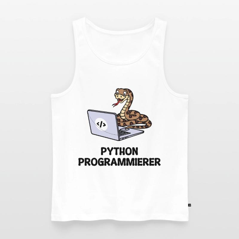 Déclaration du développeur de code informatique du programmeur Débardeur bio Premium Homme