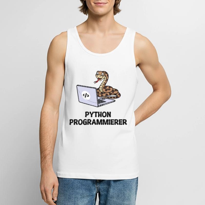 Déclaration du développeur de code informatique du programmeur Débardeur bio Premium Homme