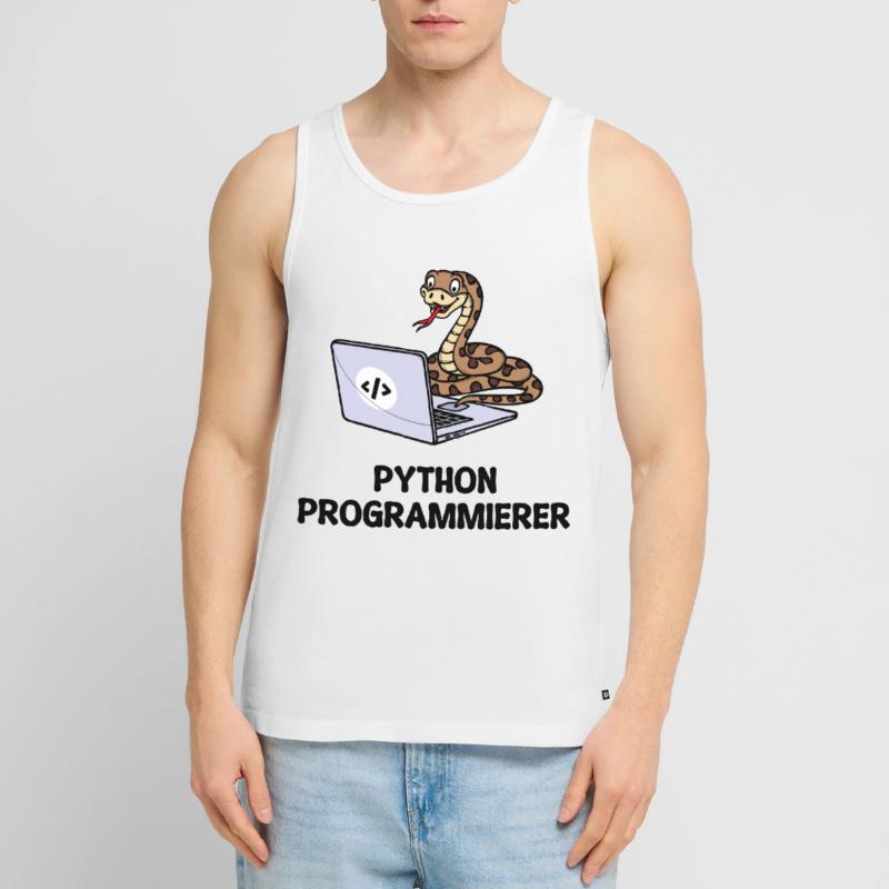 Programmer Computer Code Developer Statement Men's Premium Organic Tank Top