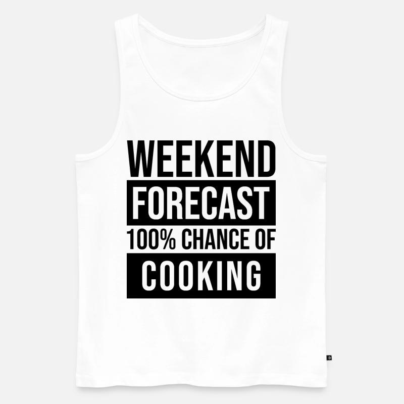 Chefkoch - Männer Premium Bio Tank Top - Weiß