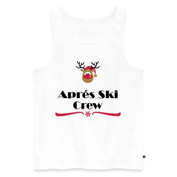Après-ski - Débardeur bio Premium Homme - blanc - Devant - Michal (187cm)
