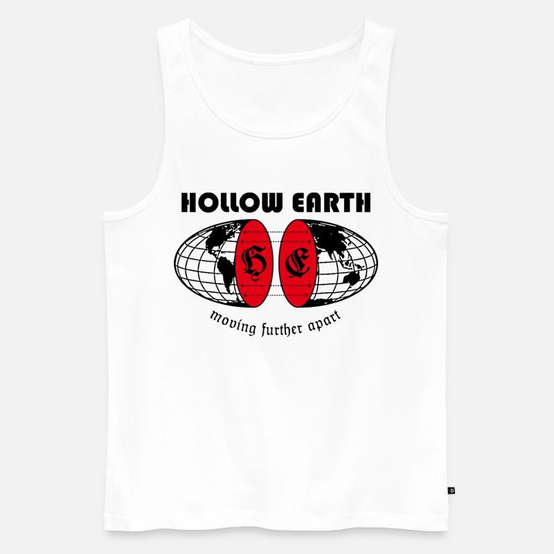 Gothic Emblem – Dark Aesthetic - Männer Premium Bio Tank Top - Weiß