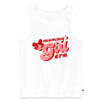 Mommy's Girl Era - Men's Premium Organic Tank Top - white - Front - Michal (187cm)