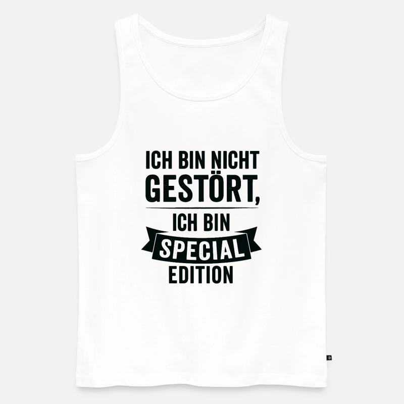 I'm Special Edition - Men's Premium Organic Tank Top - white