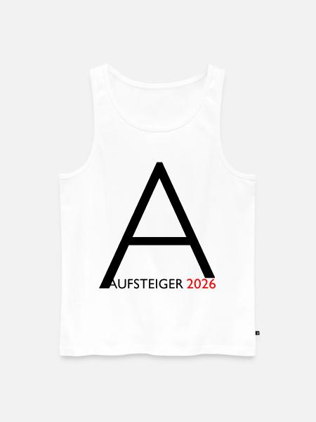 Promoted 2026 Promotion - Men's Premium Organic Tank Top - white