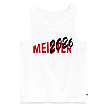 Champion 2026 Championship - Men's Premium Organic Tank Top - white - Front - Michal (187cm)
