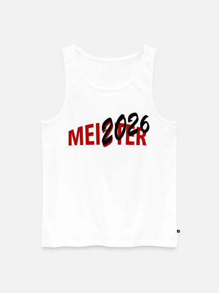 Champion 2026 Championship - Men's Premium Organic Tank Top - white