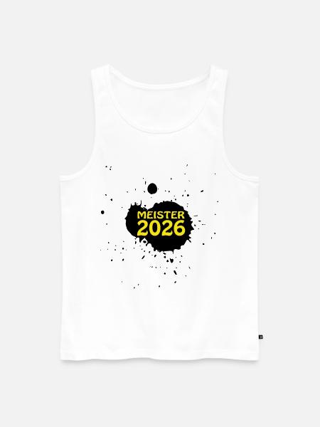 Champion 2026 Championship - Men's Premium Organic Tank Top - white