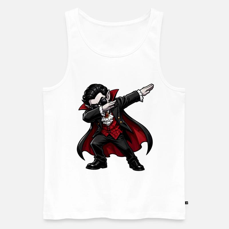 Vampire Dab - Débardeur bio Premium Homme - blanc