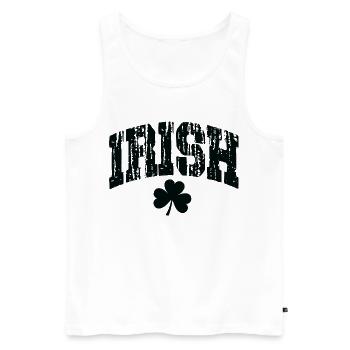 Irlande - Débardeur bio Premium Homme - blanc - Devant - Michal (187cm)