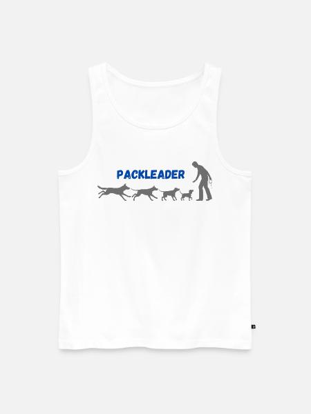 Packleader - Männer Premium Bio Tank Top - Weiß