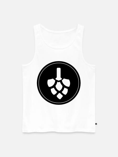 Beer Hops - Men's Premium Organic Tank Top - white
