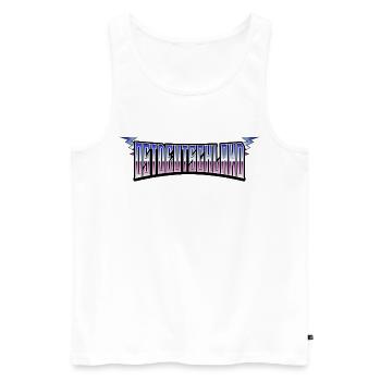 Ostdeutschland Ossis Osten Ostdeutscher - Männer Premium Bio Tank Top - Weiß - Vorne - AI Model Male 178 light (178cm)
