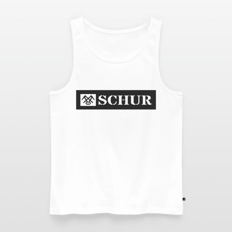 Schur oder Hallo im Siegerland, Farbe variabel! Männer Premium Bio Tank Top
