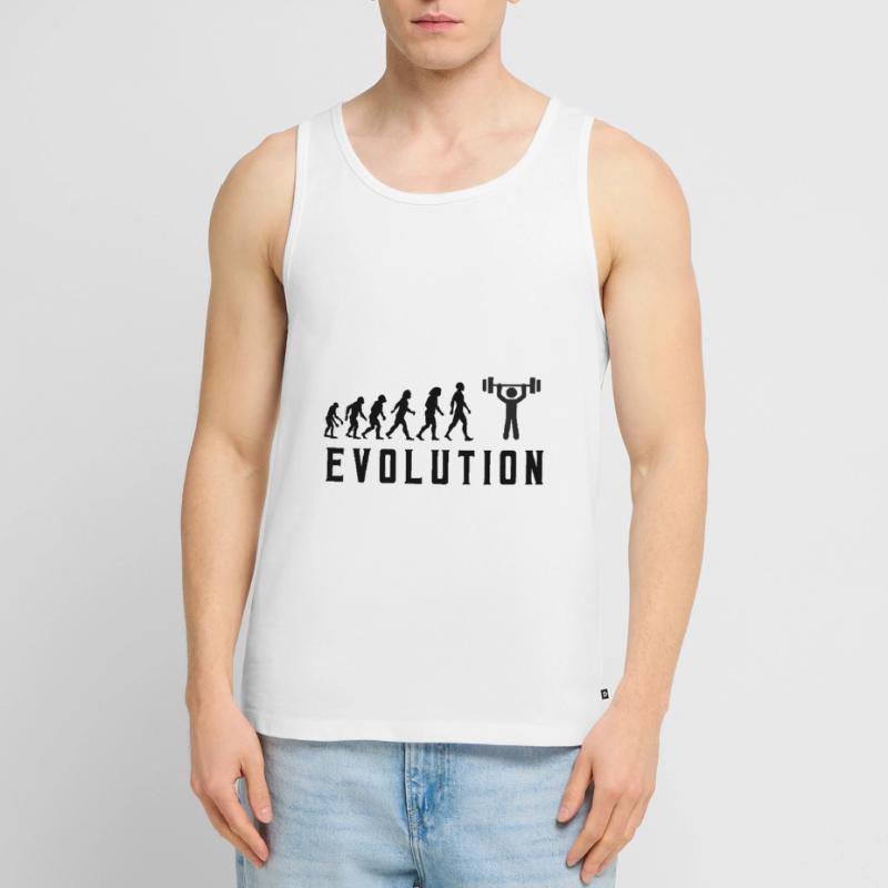 Evolution Bodybuliding Évolution de Débardeur bio Premium Homme
