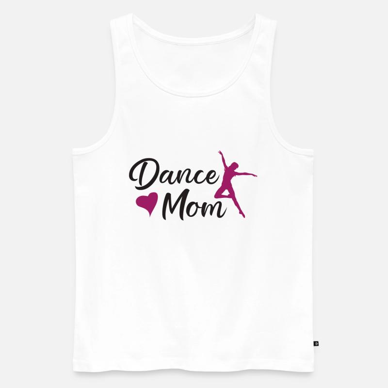 Danse Danse Danse Danse école de danse Dancing cadeau - Débardeur bio Premium Homme - blanc