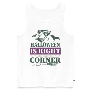Vampire Halloween Costume Party - Débardeur bio Premium Homme - blanc - Devant - Michal (187cm)