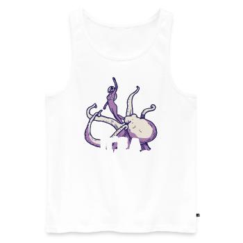 It's A Diving Thing You Wouldn't Understand - Männer Premium Bio Tank Top - Weiß - Vorne - AI Model Male 178 light (178cm)