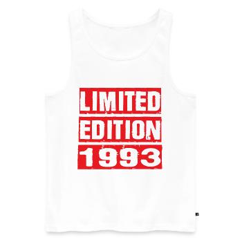 Edition Limitée 1993 Anniversaire 1993 Vintage Rétro - Débardeur bio Premium Homme - blanc - Devant - Michal (187cm)