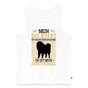 Habe einen Do Khyi Tibetanische Dogge - Männer Premium Bio Tank Top - Weiß - Vorne - Michal (187cm)