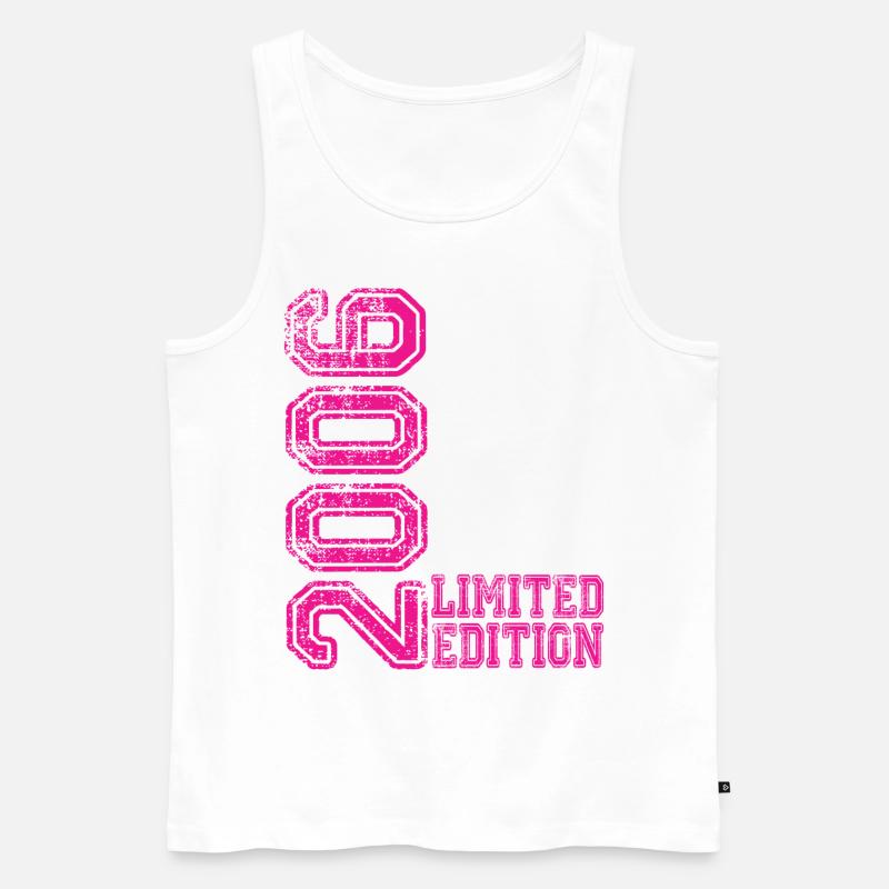Limited Edition 2006 - Männer Premium Bio Tank Top - Weiß