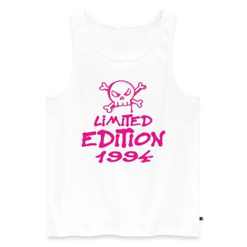 Limited Edition 1994 Birthday Born 1994 - Men's Premium Organic Tank Top - white - Front - AI Model Male 178 light (178cm)