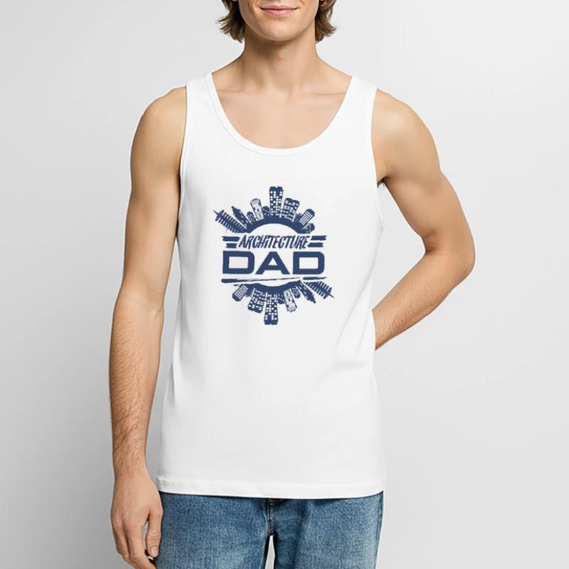 Architecte architecte architecte architecte Débardeur bio Premium Homme