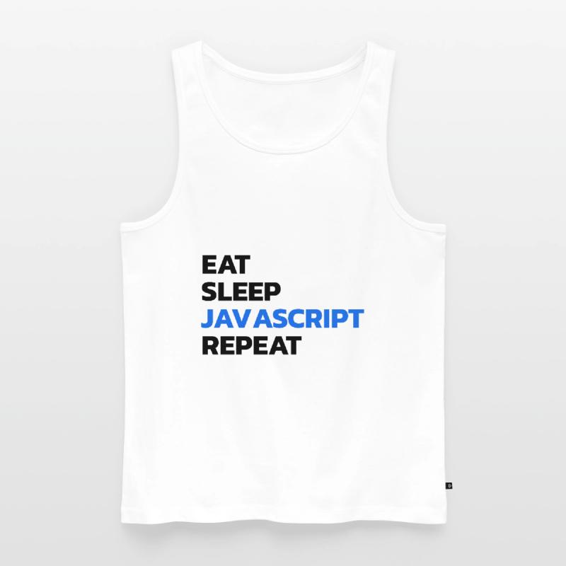 Programmierer Entwickler Javascript Männer Premium Bio Tank Top