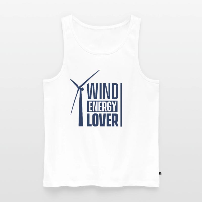 Éolienne énergie éolienne énergie éolienne éolienne éolienne Débardeur bio Premium Homme