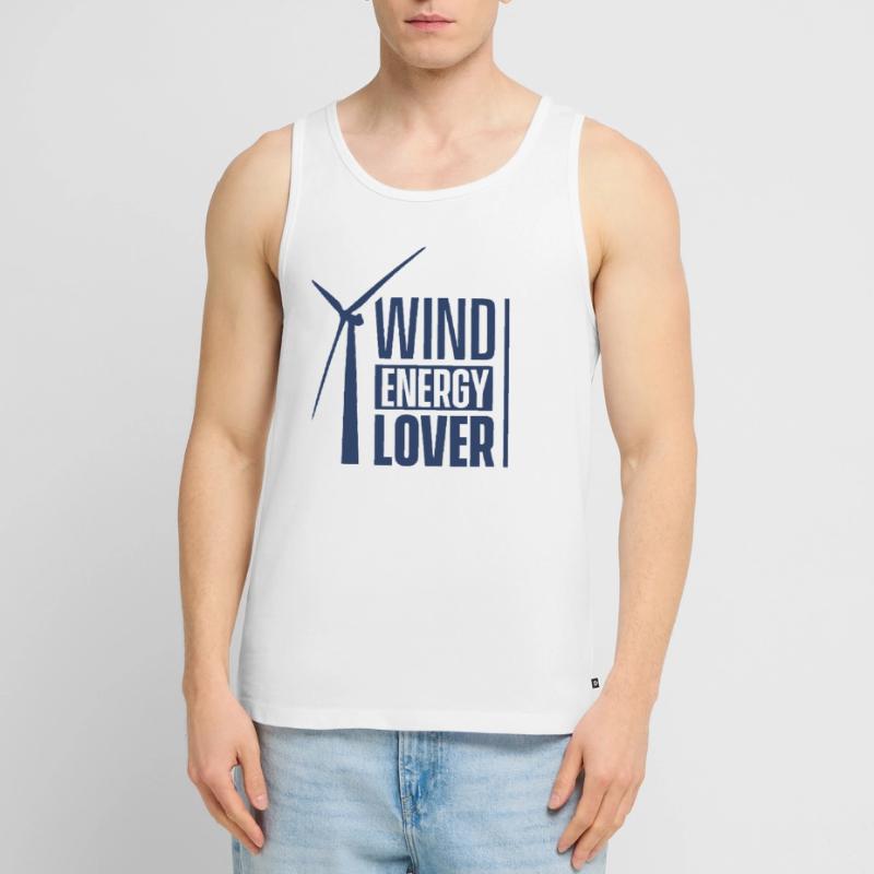 Éolienne énergie éolienne énergie éolienne éolienne éolienne Débardeur bio Premium Homme
