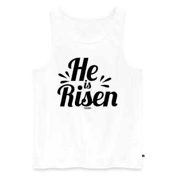 jésus chrétien jésus-Christ - Débardeur bio Premium Homme - blanc - Devant - Michal (187cm)