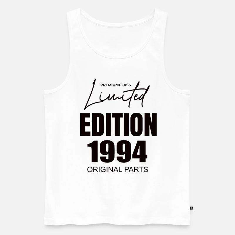 Limited Edition 1994 - Männer Premium Bio Tank Top - Weiß