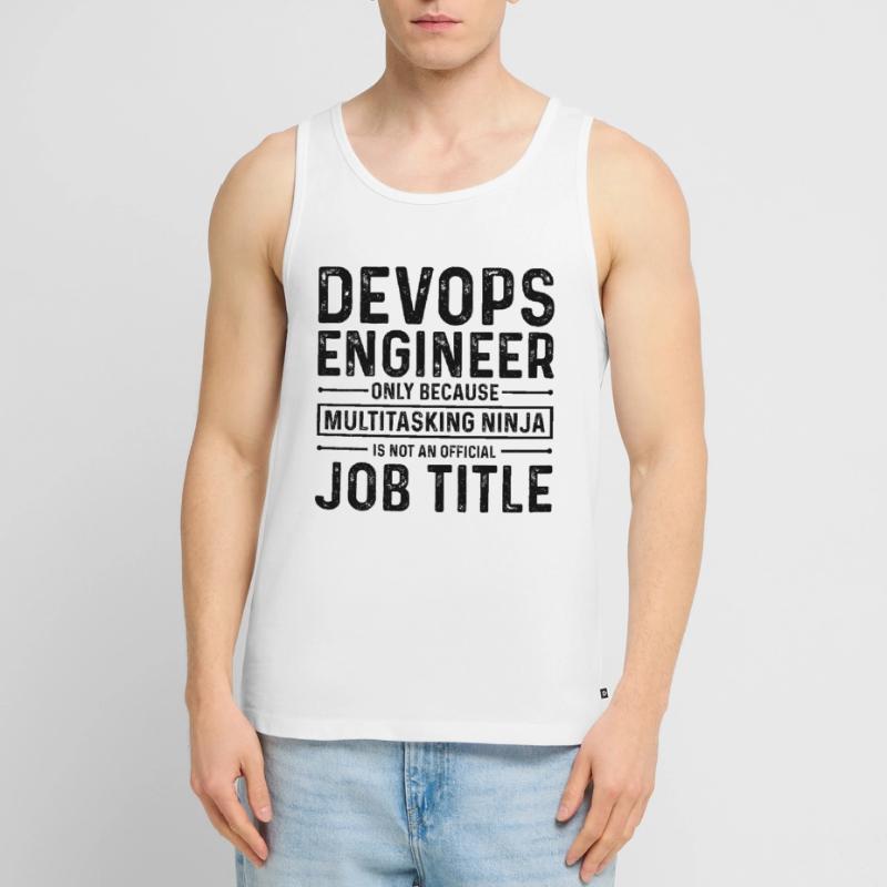 Sys-Admin Developer Devops Engineer Men's Premium Organic Tank Top