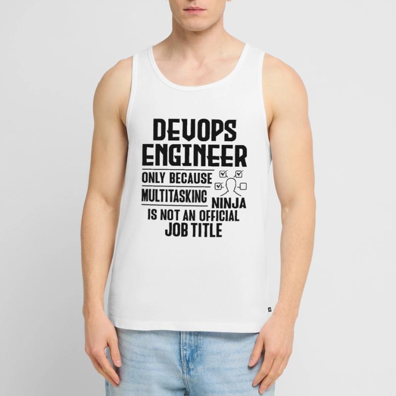 Sys-Admin Developer Devops Engineer Men's Premium Organic Tank Top
