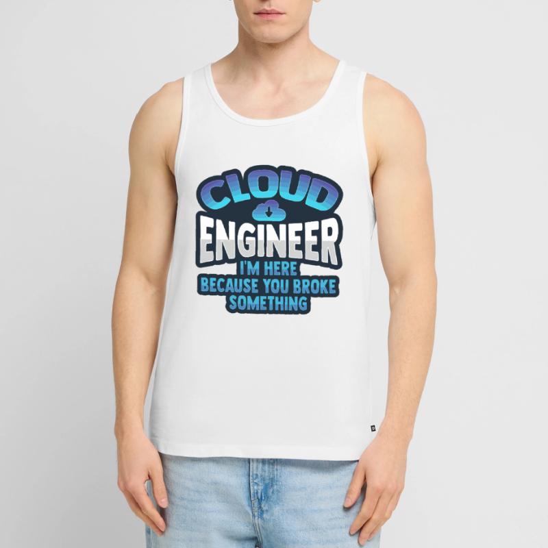 Cloud Administrator Cloud Devops Men's Premium Organic Tank Top