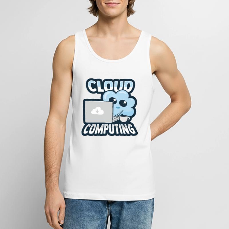 Cloud Administrator Cloud Devops Men's Premium Organic Tank Top
