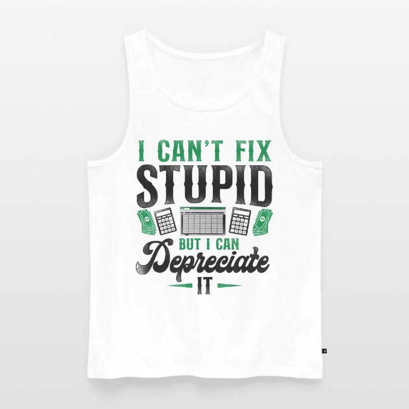 Comptable Comptable Comptable Comptabilité Débardeur bio Premium Homme