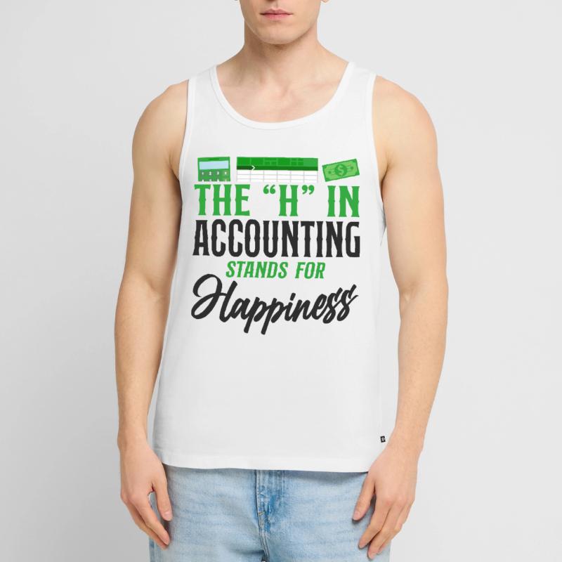 Comptable Comptable Comptable Comptabilité Débardeur bio Premium Homme