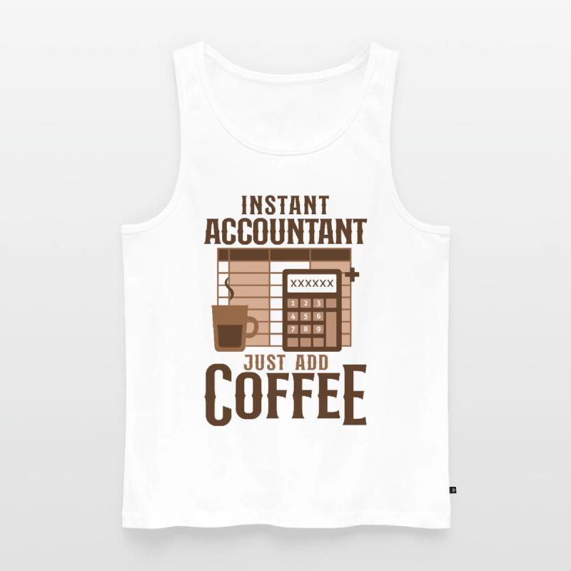 Comptable Comptable Comptable Comptabilité Débardeur bio Premium Homme